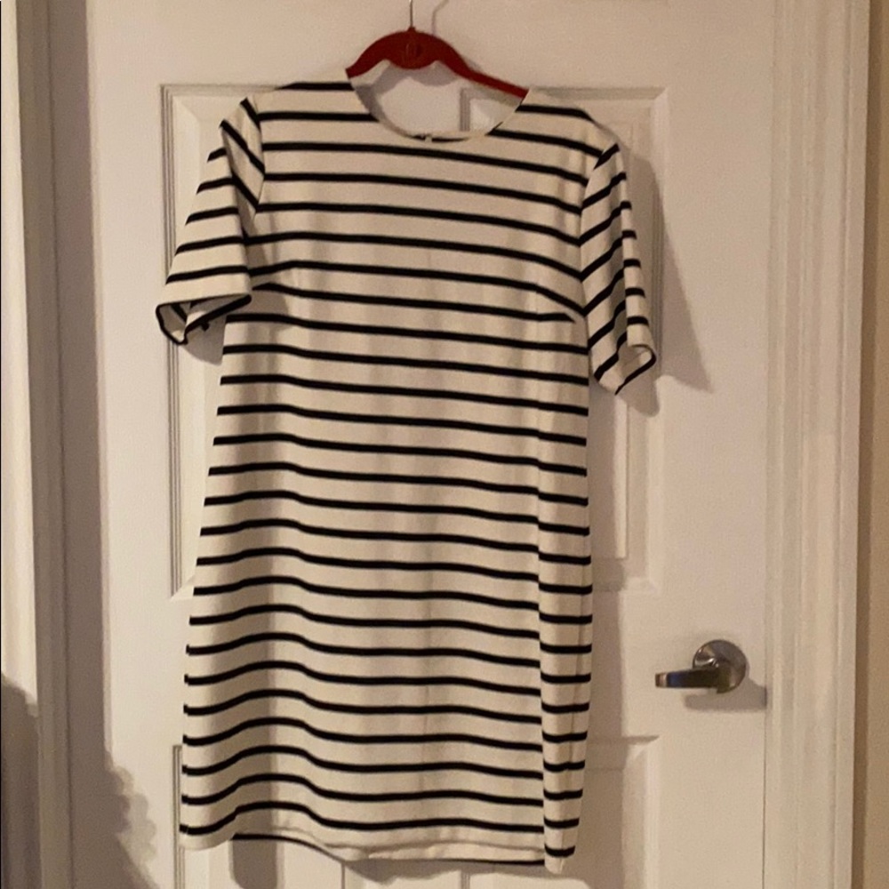 Black and white dress